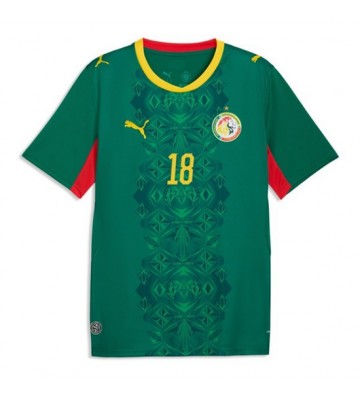 Senegal Ismaila Sarr #18 Udebanetrøje VM 2026 Kortærmet